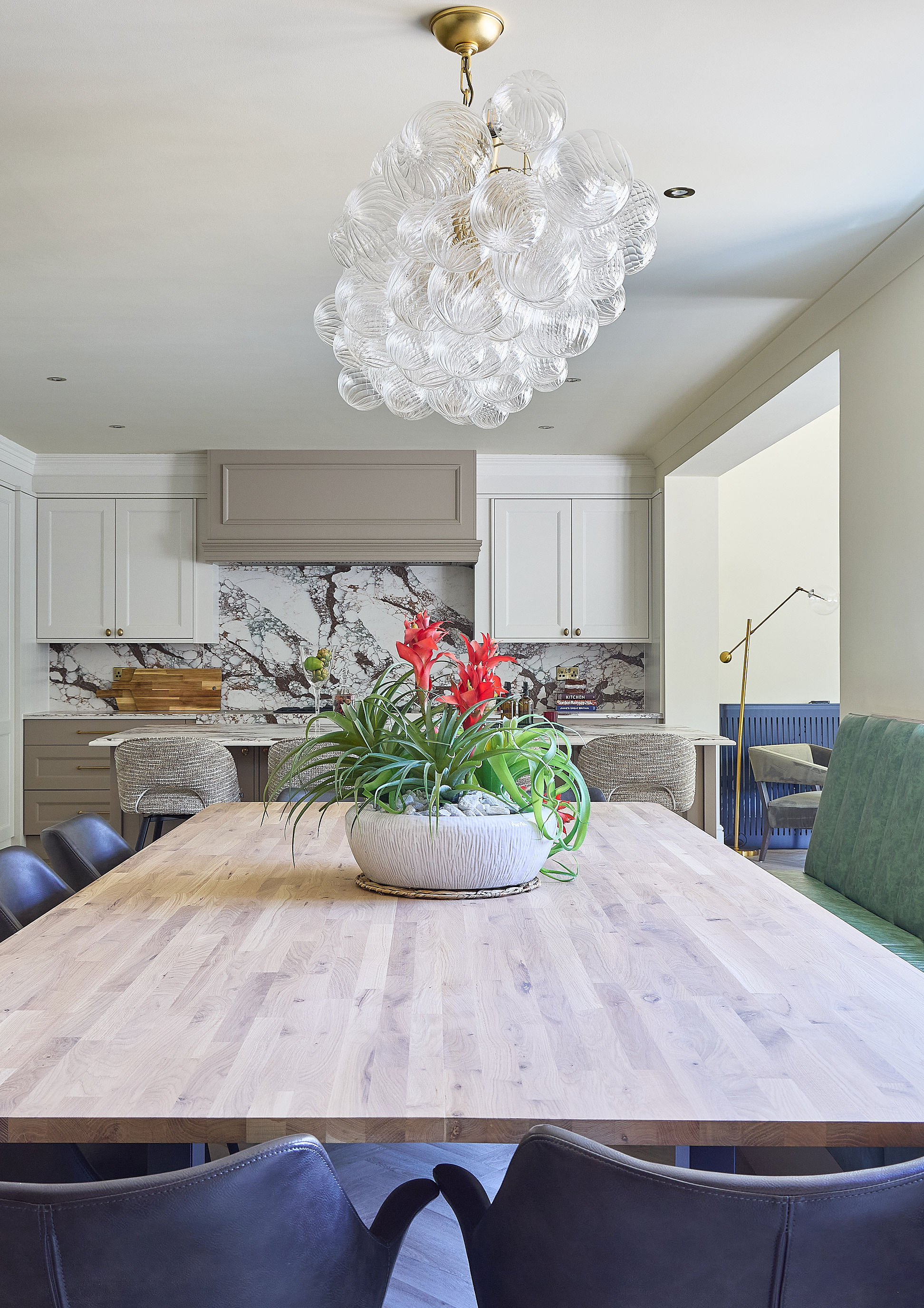 Dining room interior design by Elmbridge Design, Burwood Park project photo 5