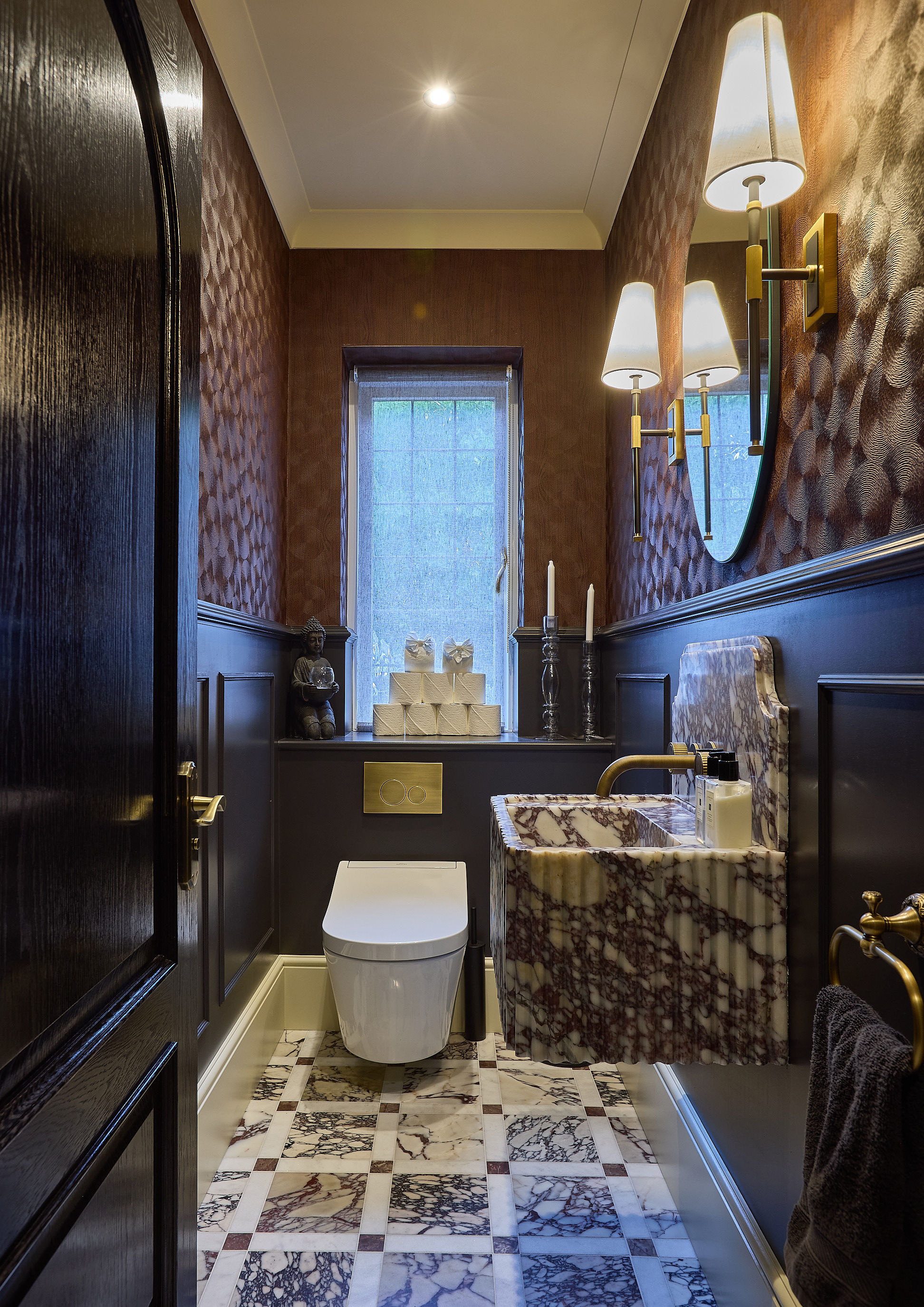 Bathroom interior design by Elmbridge Design, Burwood Park project photo 21