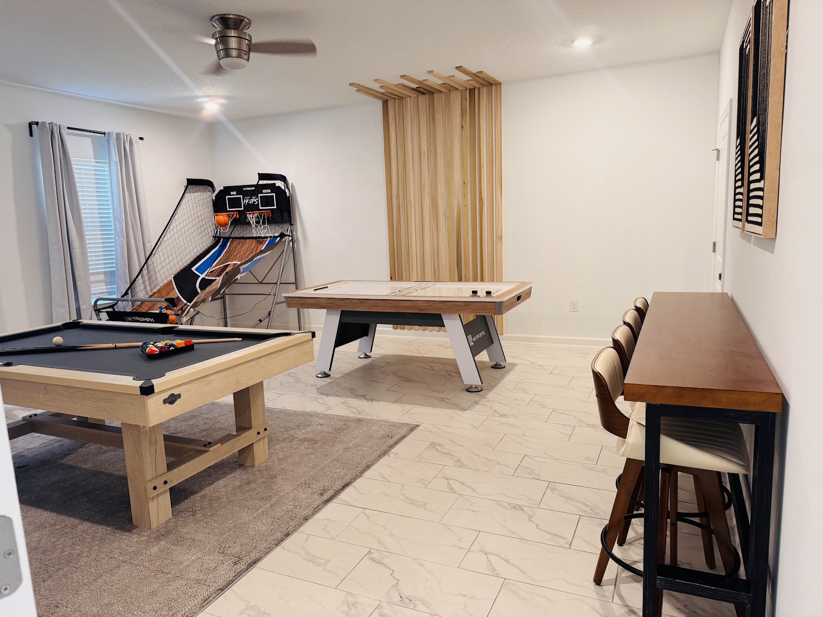 Games & media room interior design by Elmbridge Design, project photo 10