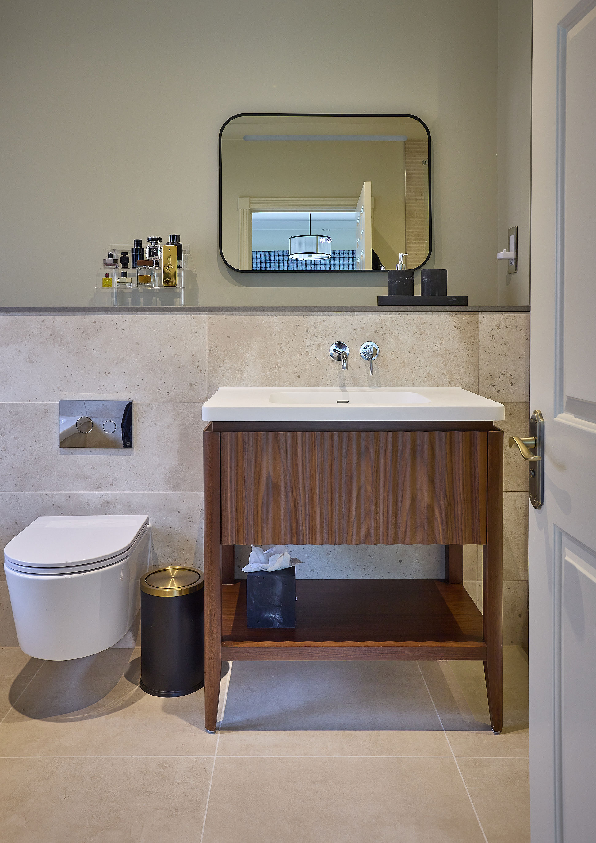 Bathroom interior design by Elmbridge Design, Burwood Park project photo 30