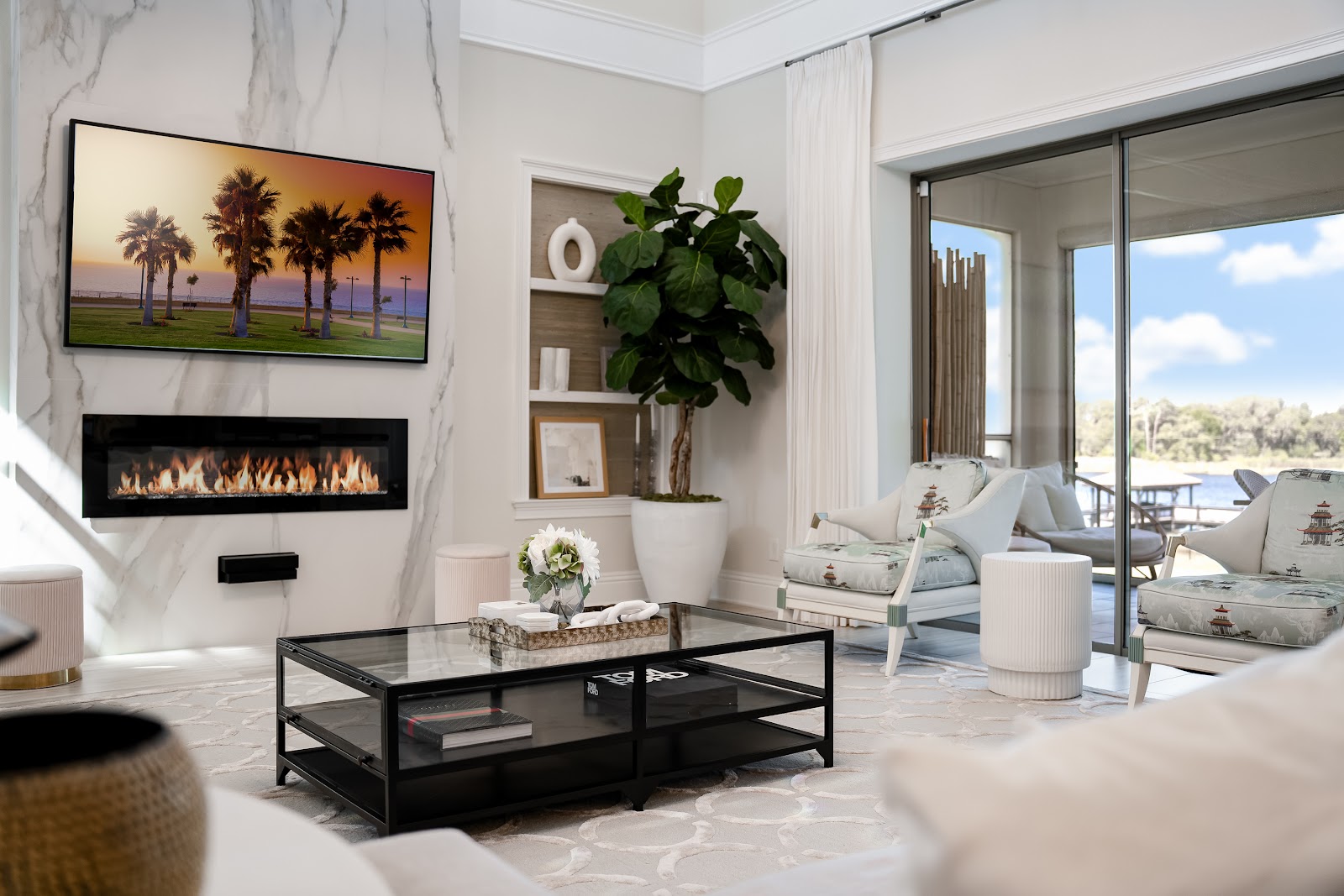 Living room interior design by Elmbridge Design, project photo 21