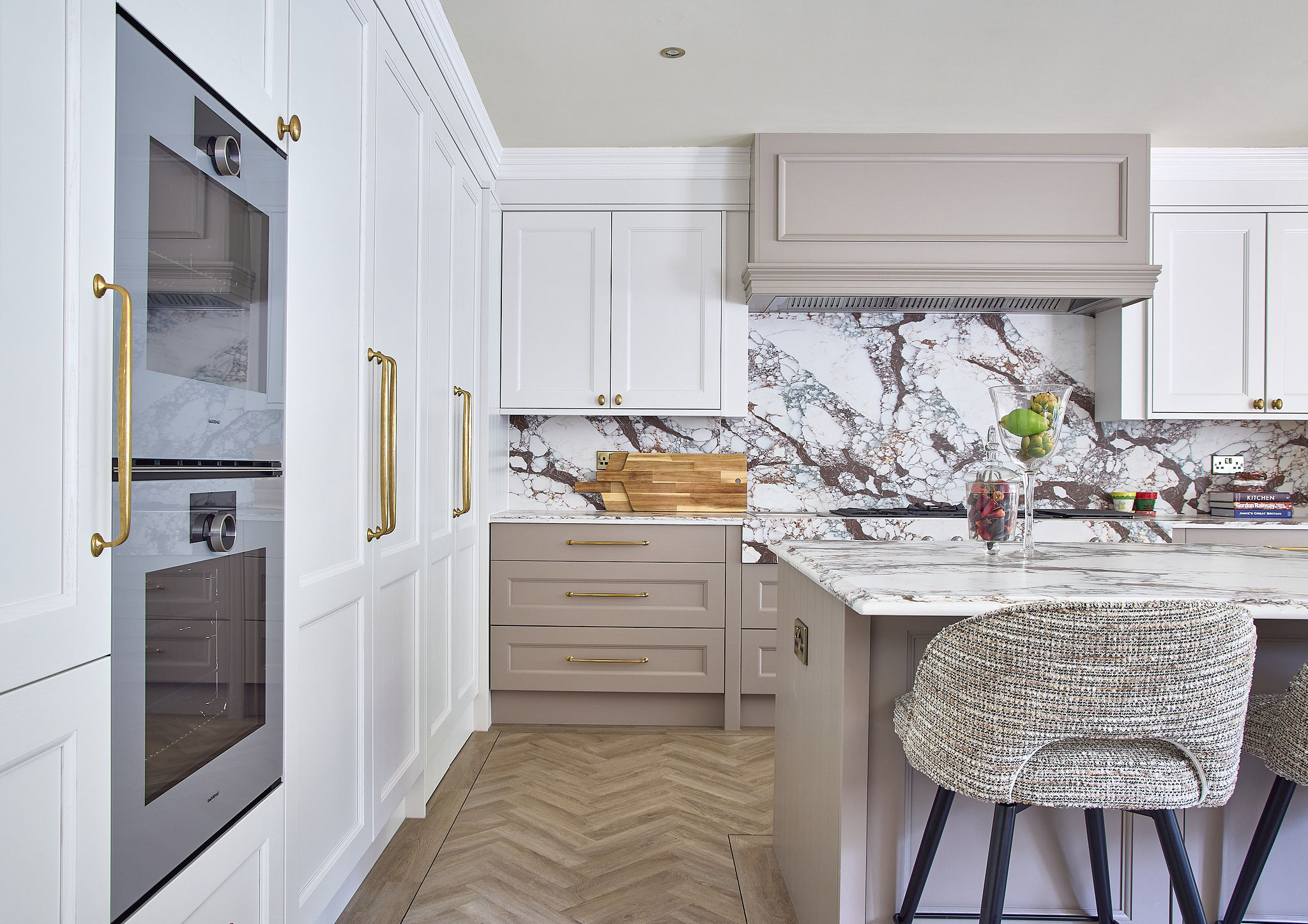 Kitchen interior design by Elmbridge Design, Burwood Park project photo 17