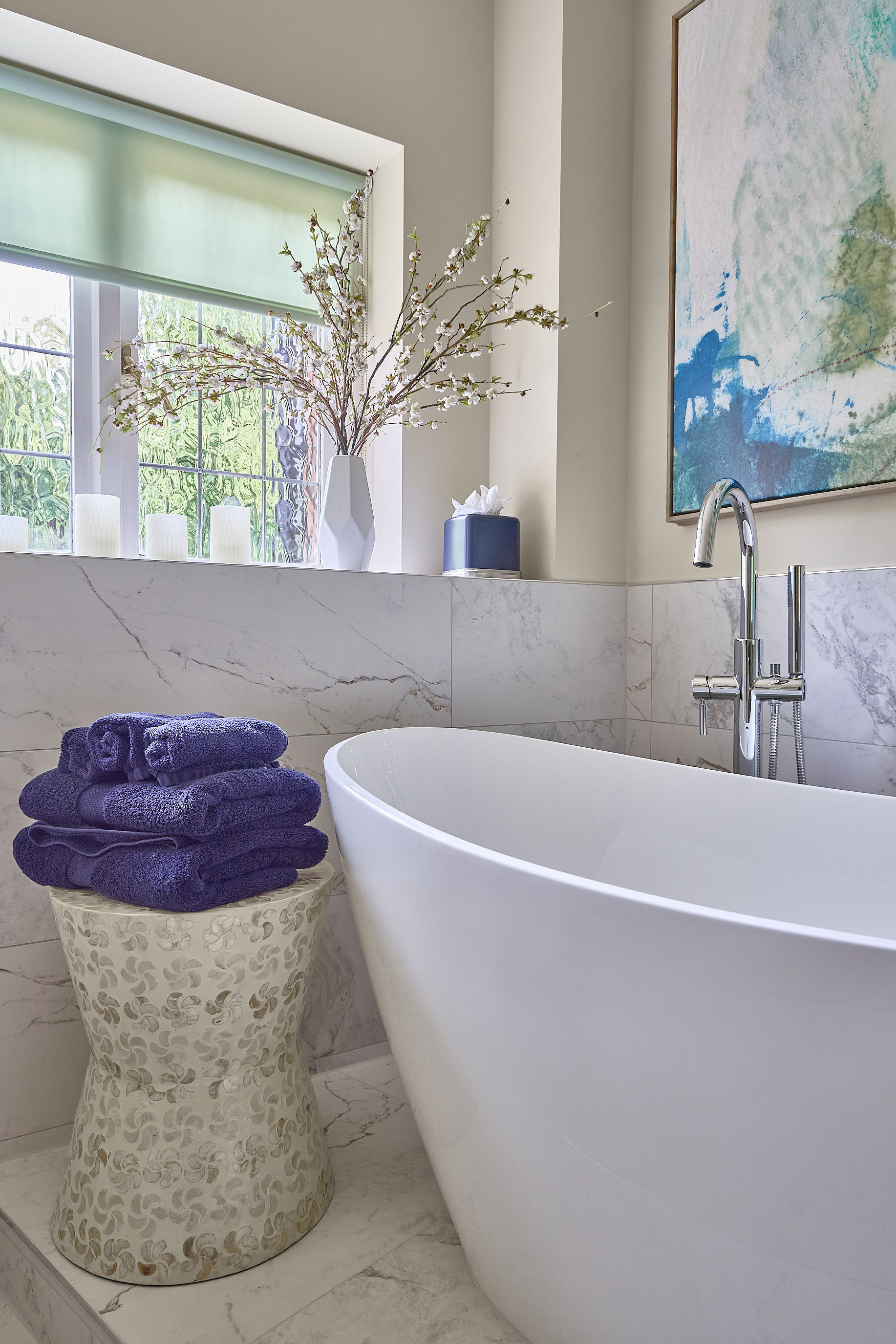 Bathroom interior design by Elmbridge Design, Burwood Park project photo 3