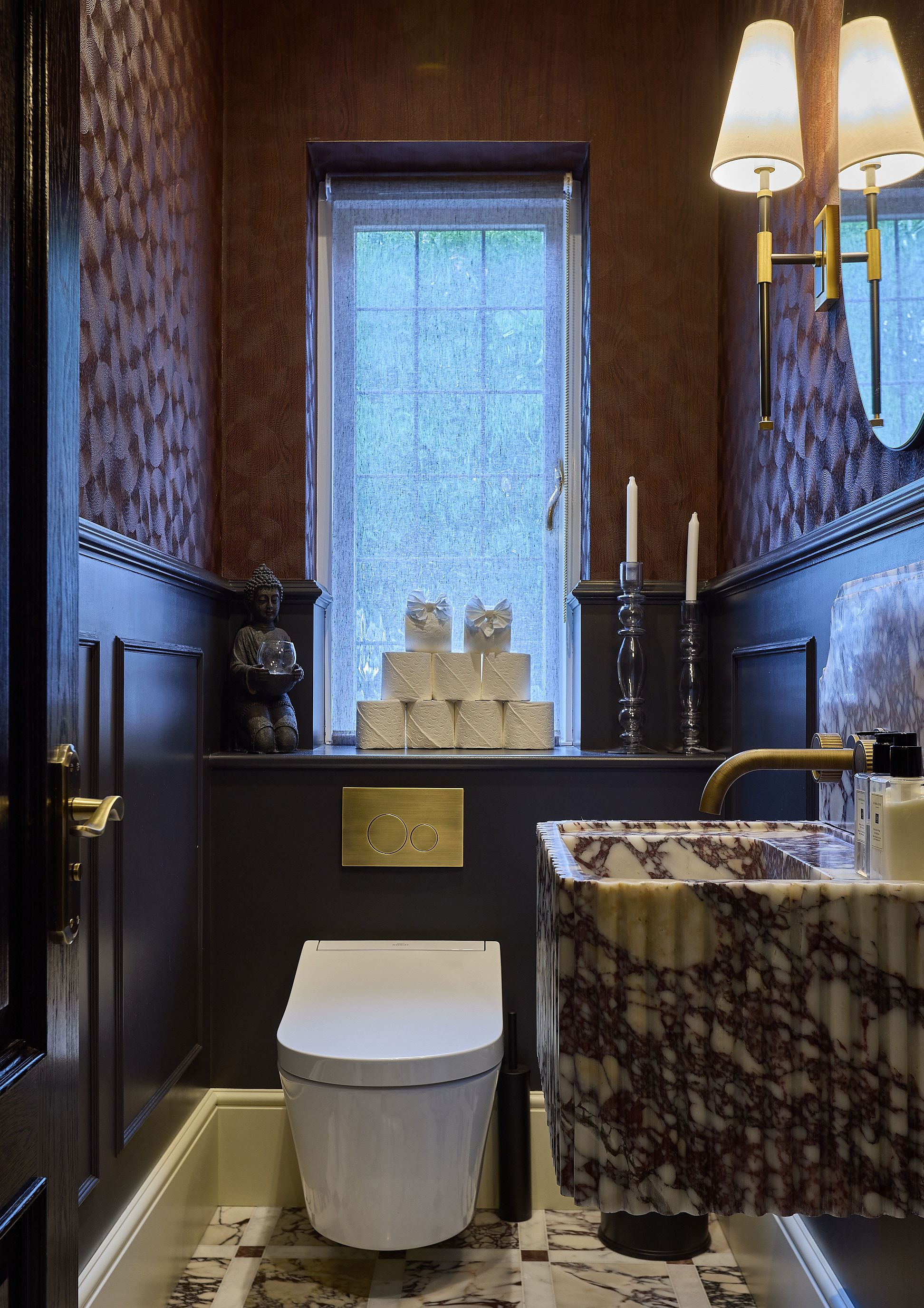 Bathroom interior design by Elmbridge Design, Burwood Park project photo 19