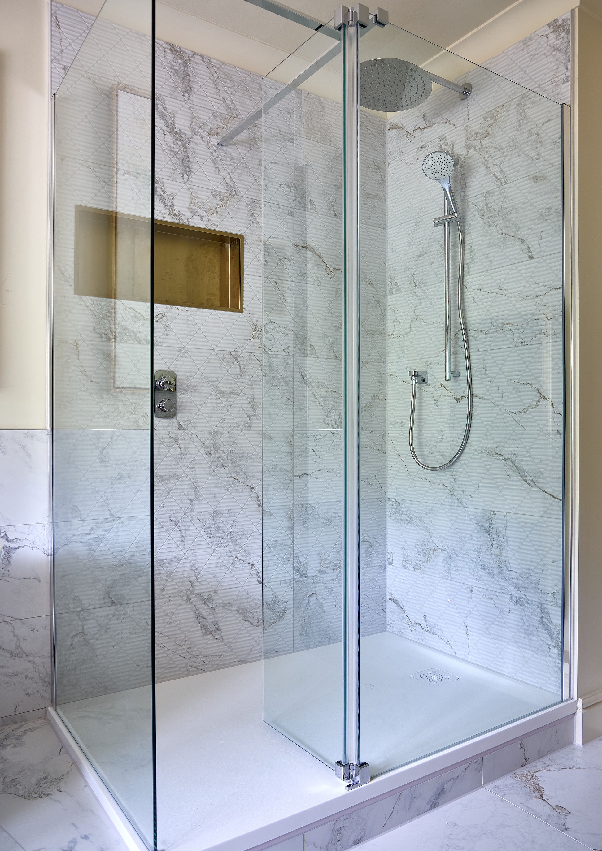 Bathroom interior design by Elmbridge Design, Burwood Park project photo 23