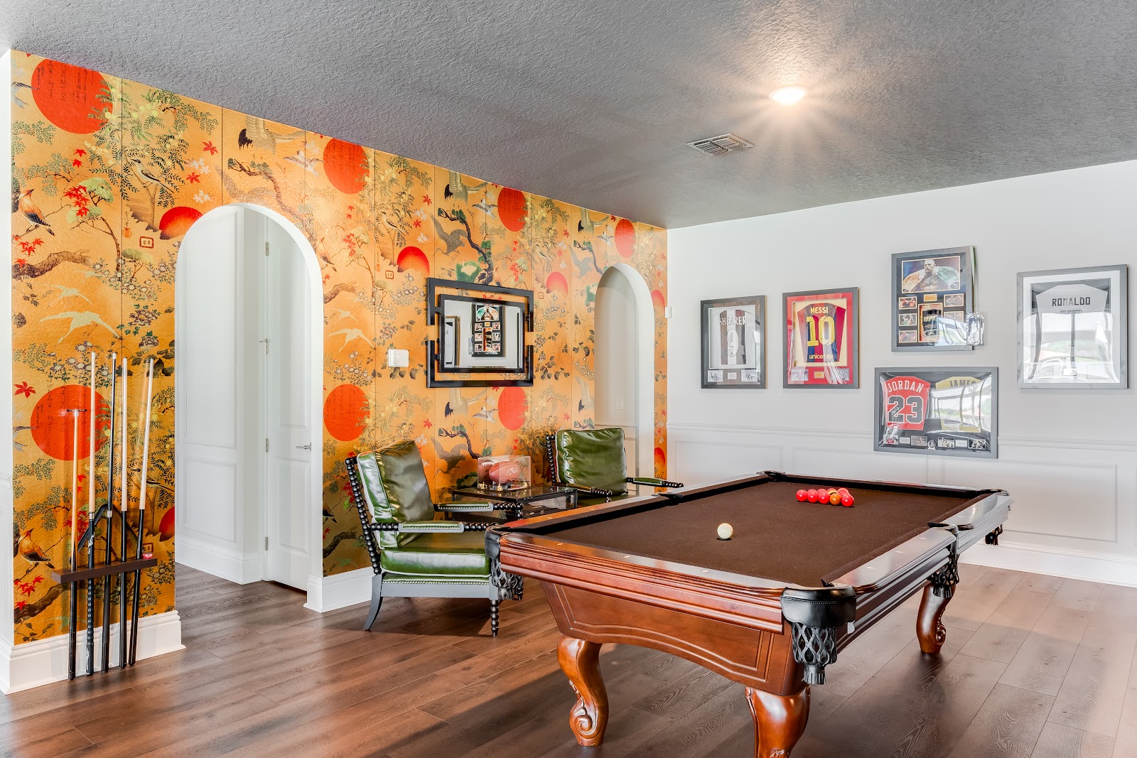 Games & media room interior design by Elmbridge Design, project photo 8