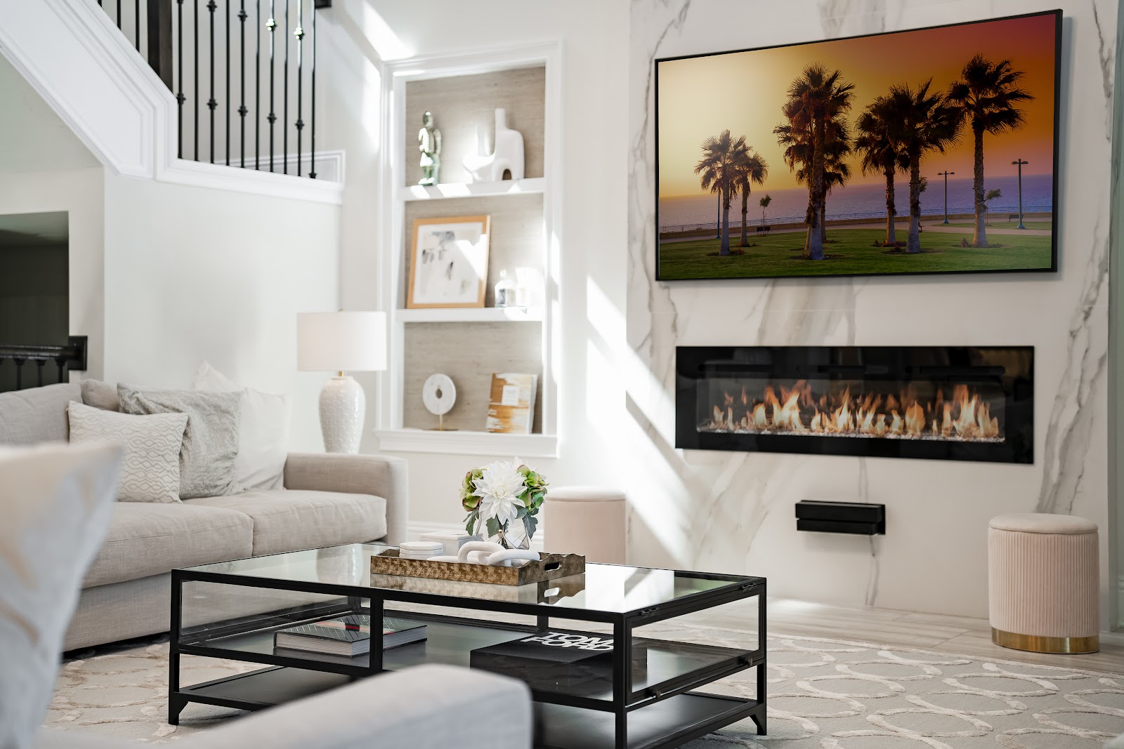Living room interior design by Elmbridge Design, project photo 19