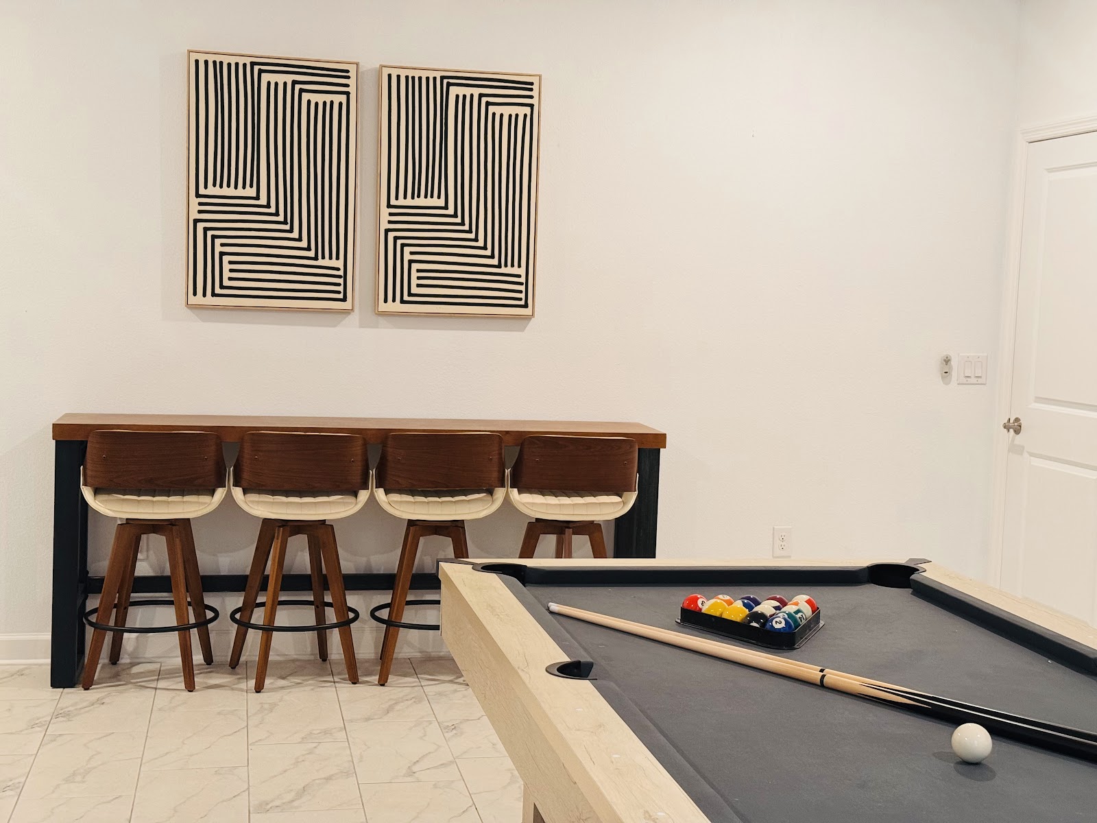 Games & media room interior design by Elmbridge Design, project photo 12