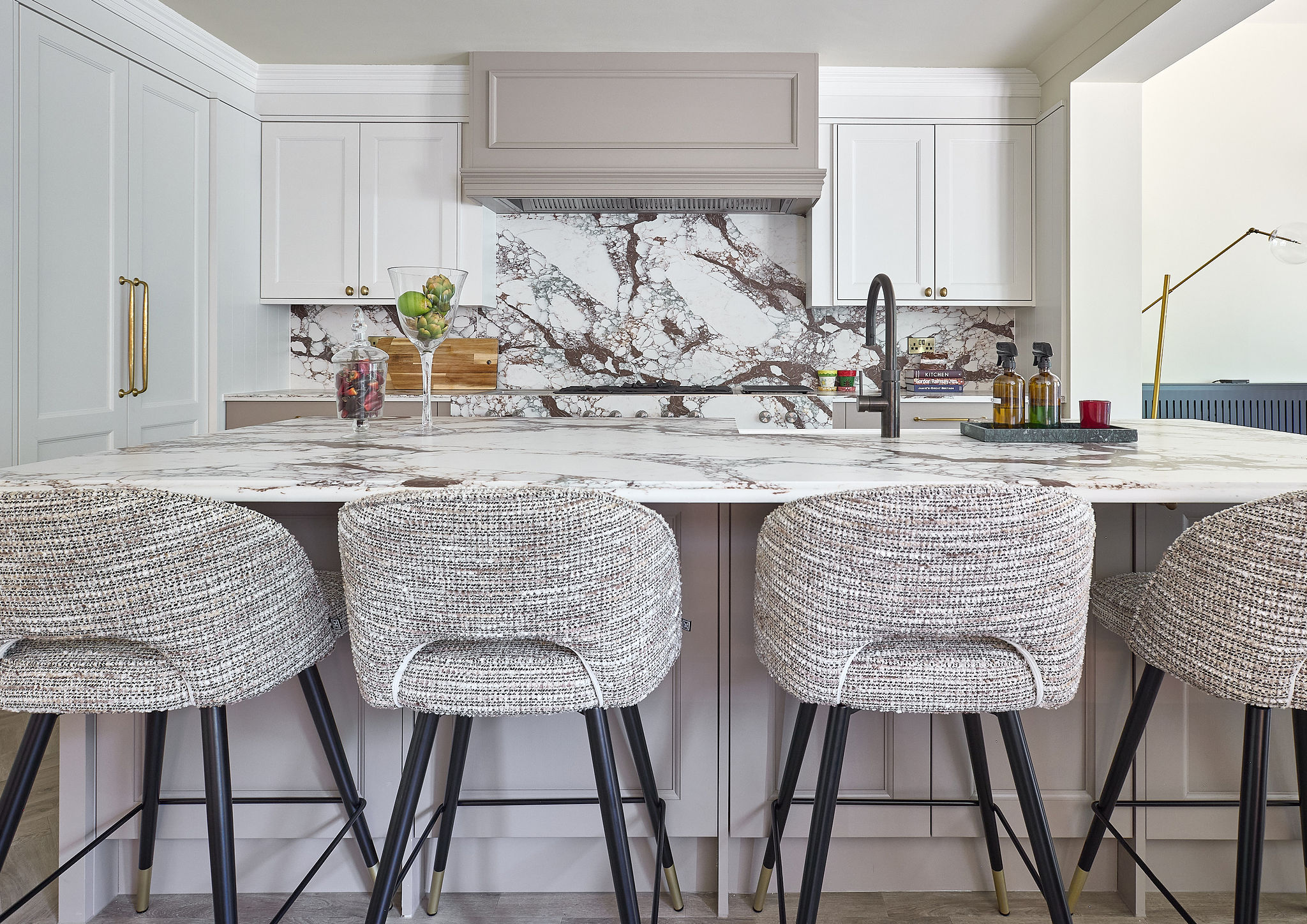 Kitchen interior design by Elmbridge Design, Burwood Park project photo 19