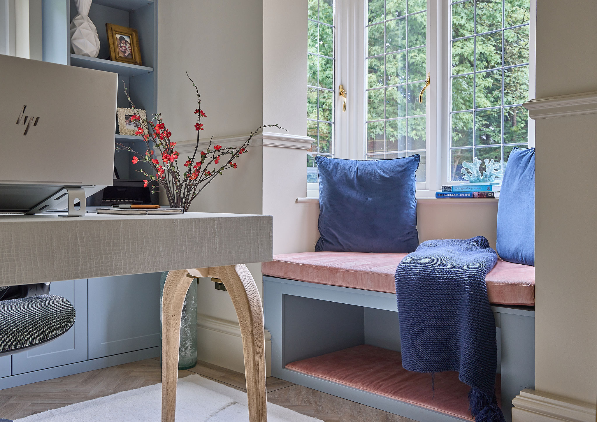 Living room interior design by Elmbridge Design, Burwood Park project photo 4
