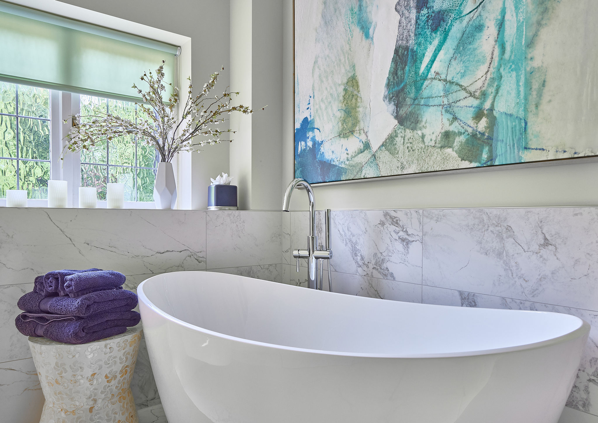 Bathroom interior design by Elmbridge Design, Burwood Park project photo 14