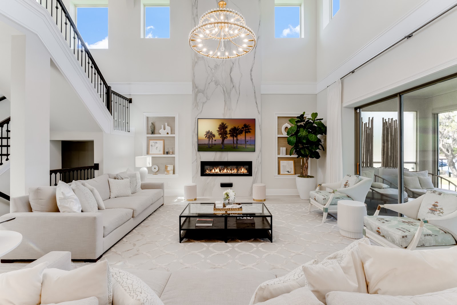 Living room interior design by Elmbridge Design, project photo 16