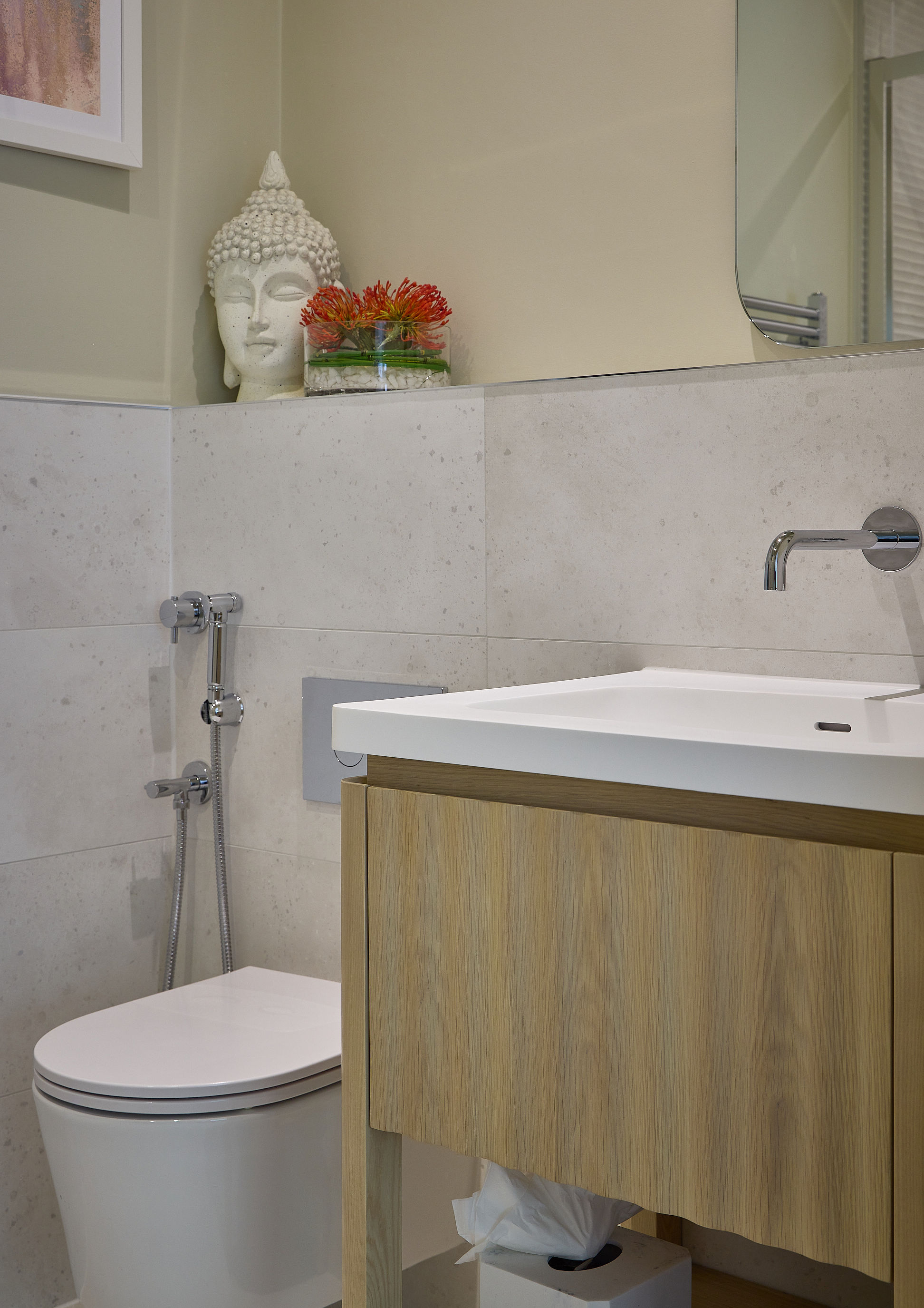 Bathroom interior design by Elmbridge Design, Burwood Park project photo 7