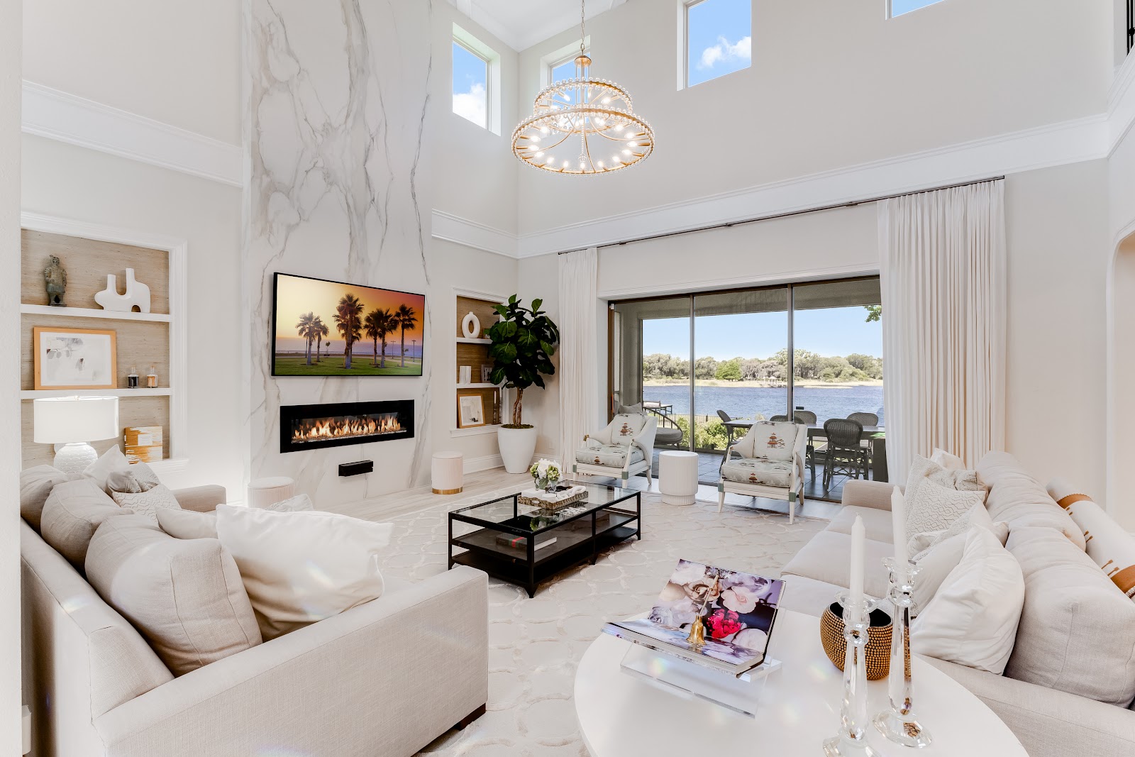 Living room interior design by Elmbridge Design, project photo 18