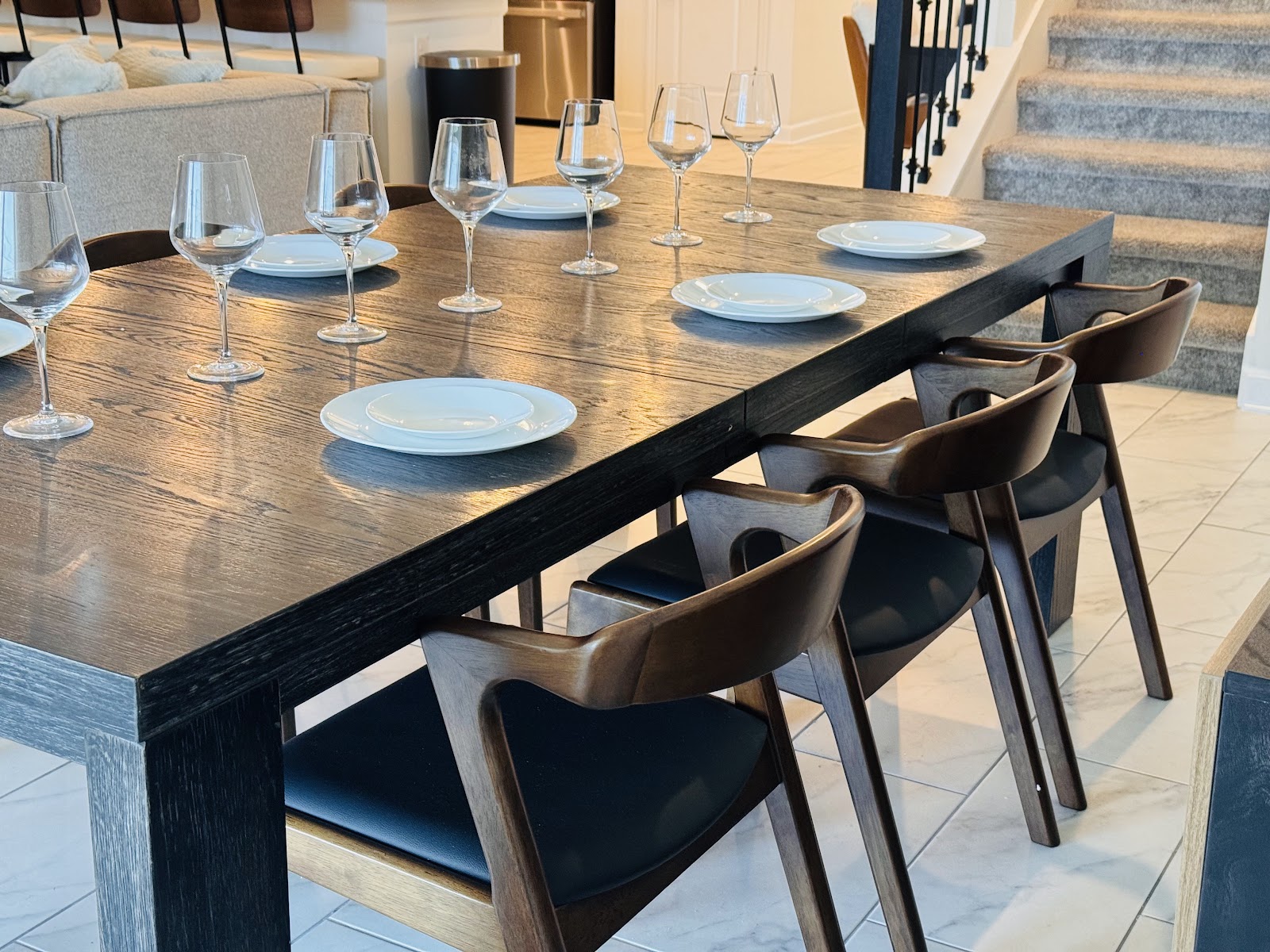 Dining room interior design by Elmbridge Design, project photo 7