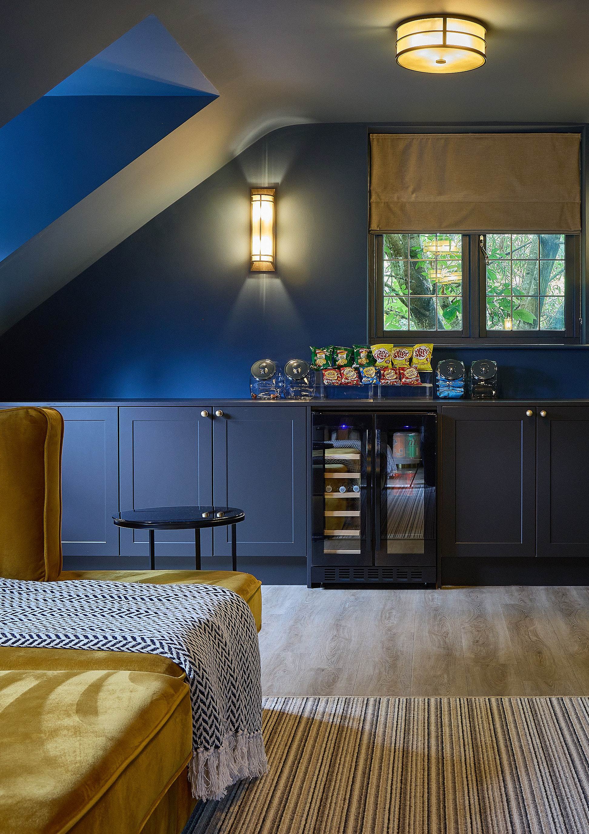 Games & media room interior design by Elmbridge Design, Burwood Park project photo 5