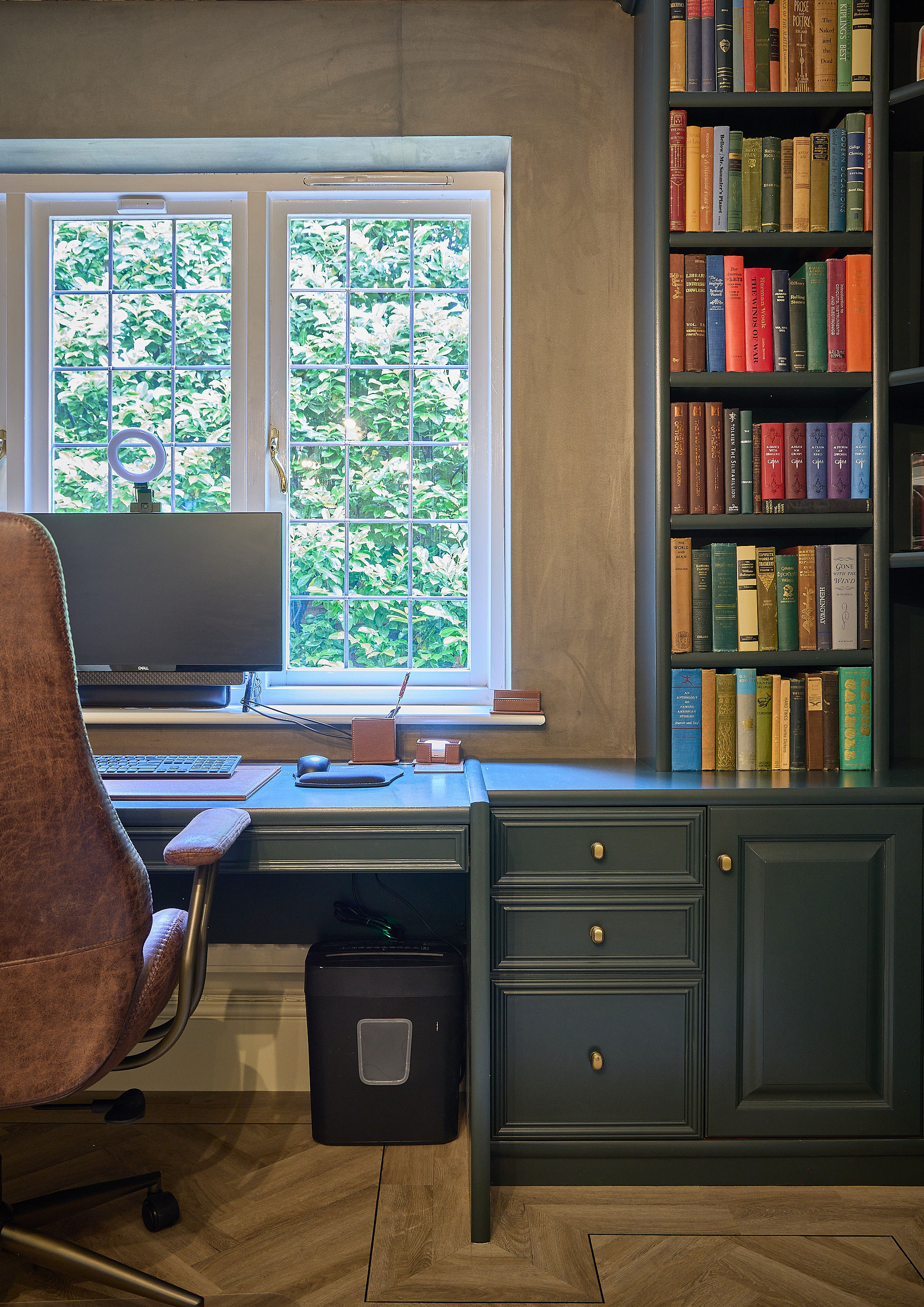 Office & gym interior design by Elmbridge Design, Burwood Park project photo 1